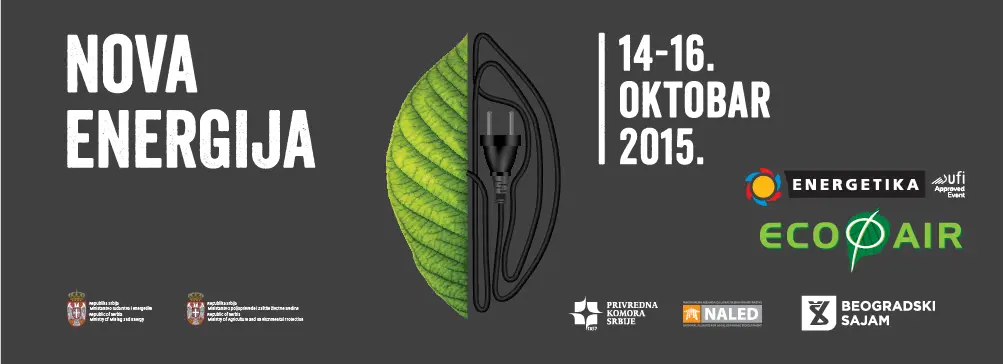 Kompanija .A.S.A. na međunarodnom sajmu ekologije u Beogradu od 14.-16.oktobra 2015. godine.